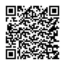 QR-Code für Telefonnummer +16263355474