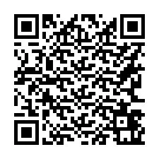 Codice QR per il numero di telefono +16263461521