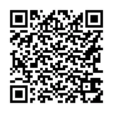 QR Code for Phone number +16263615815