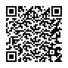 QR Code pour le numéro de téléphone +16263654081