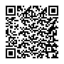 QR-code voor telefoonnummer +16265224455