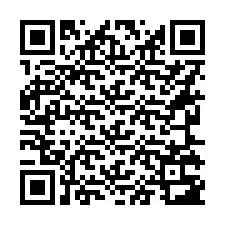 QR-koodi puhelinnumerolle +16265383900