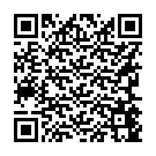 QR-code voor telefoonnummer +16265445520