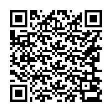 QR-Code für Telefonnummer +16266033029