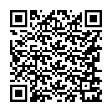 QR-koodi puhelinnumerolle +16266721174