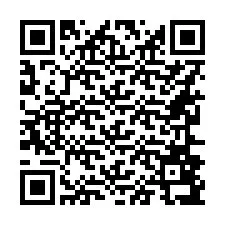 QR код за телефонен номер +16266897757