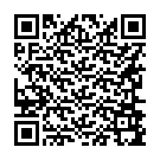 QR-koodi puhelinnumerolle +16266995352