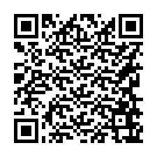 QR Code pour le numéro de téléphone +16269667771