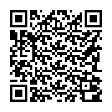 QR Code pour le numéro de téléphone +16282000001