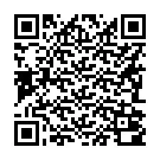 QR kód a telefonszámhoz +16282000002