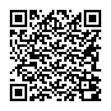 QR Code pour le numéro de téléphone +16282000003