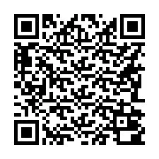 QR-код для номера телефона +16282000006