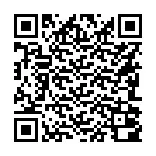 Código QR para número de telefone +16282000008