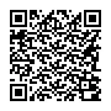 QR Code pour le numéro de téléphone +16282000013