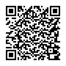 QR Code pour le numéro de téléphone +16282000040