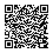 Kod QR dla numeru telefonu +16282000041