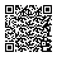 QR Code pour le numéro de téléphone +16282000042