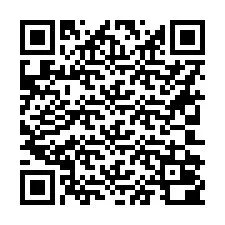 Código QR para número de teléfono +16302000002