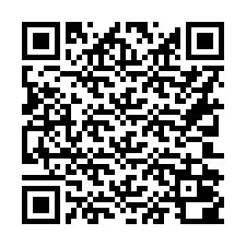 QR-код для номера телефона +16302000009