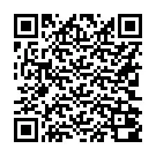 QR-koodi puhelinnumerolle +16302000026