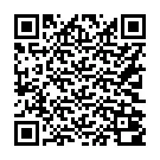 QR kód a telefonszámhoz +16302000039