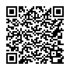 QR-code voor telefoonnummer +16302000047