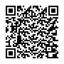 QR-код для номера телефона +16302000068