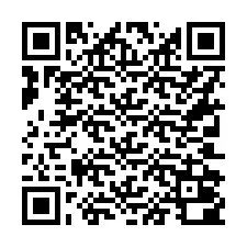 Codice QR per il numero di telefono +16302000084