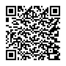 Código QR para número de teléfono +16302000134