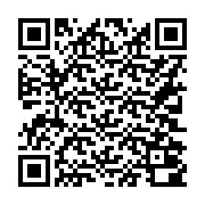 QR-code voor telefoonnummer +16302000179