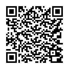 Código QR para número de telefone +16302000190