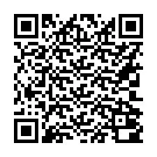 Código QR para número de teléfono +16302000203