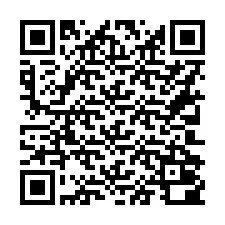 QR-code voor telefoonnummer +16302000249