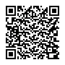 Codice QR per il numero di telefono +16302000252