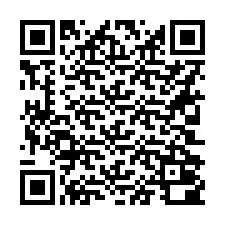 Código QR para número de telefone +16302000262