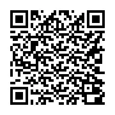 QR-code voor telefoonnummer +16302000292