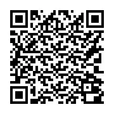 Codice QR per il numero di telefono +16302000301