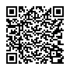 Código QR para número de teléfono +16302000308