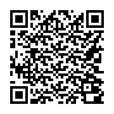 Código QR para número de teléfono +16302000367