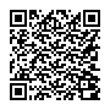 QR-code voor telefoonnummer +16302000386