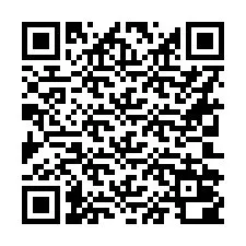 Código QR para número de teléfono +16302000406