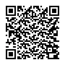 Código QR para número de telefone +16302000436