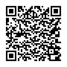 Código QR para número de telefone +16302000443