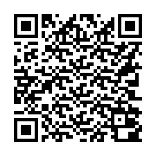 QR-code voor telefoonnummer +16302000468