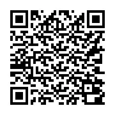 Código QR para número de teléfono +16302000488