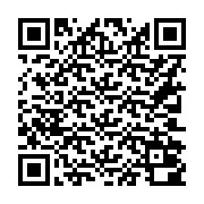 Código QR para número de teléfono +16302000489