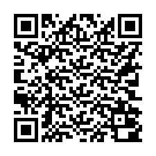 Código QR para número de teléfono +16302000528