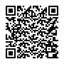 Código QR para número de teléfono +16302000549