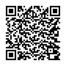 QR-код для номера телефона +16302000636