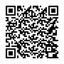 QR-code voor telefoonnummer +16302000667